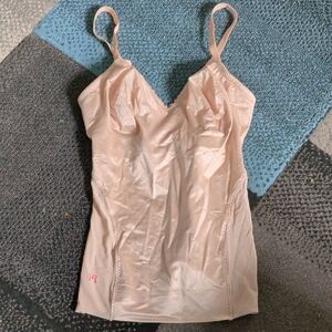 Ruby Ribbon Beige Shaping Camisole Slip